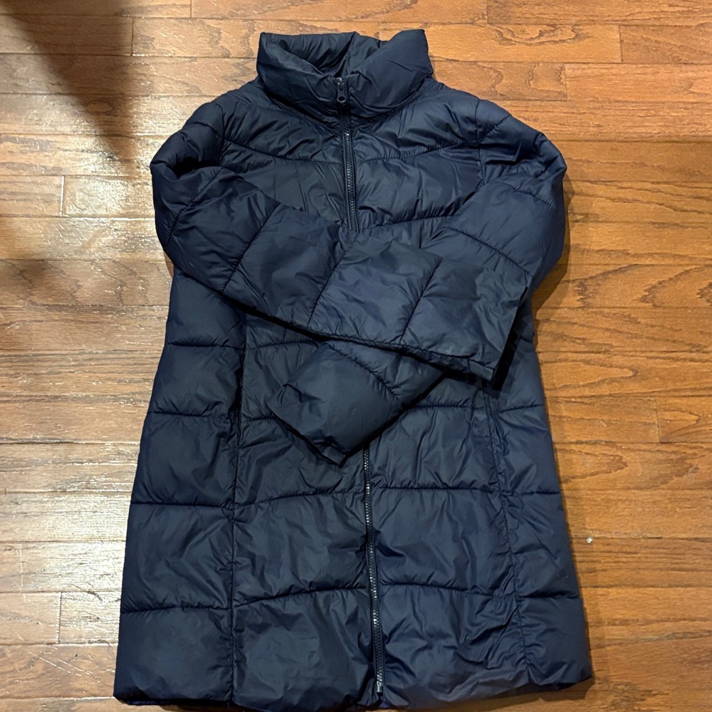 Forever 21 Dark Blue Puffer Jacket